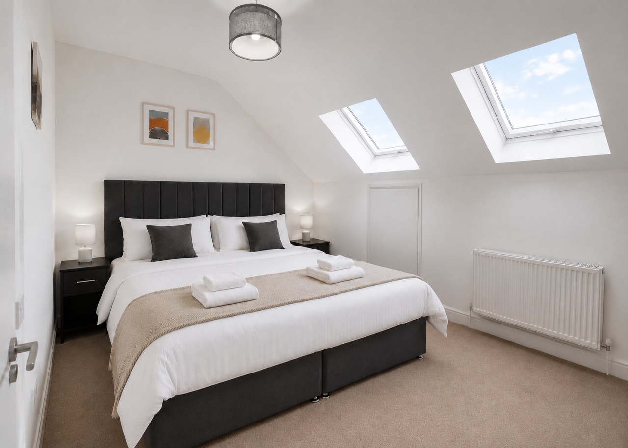 The Riverside • 4 BR 4 Bath • New Build House • Sleeps 7 • Driveway Parking in High Street - Property image 13 - VivreStays