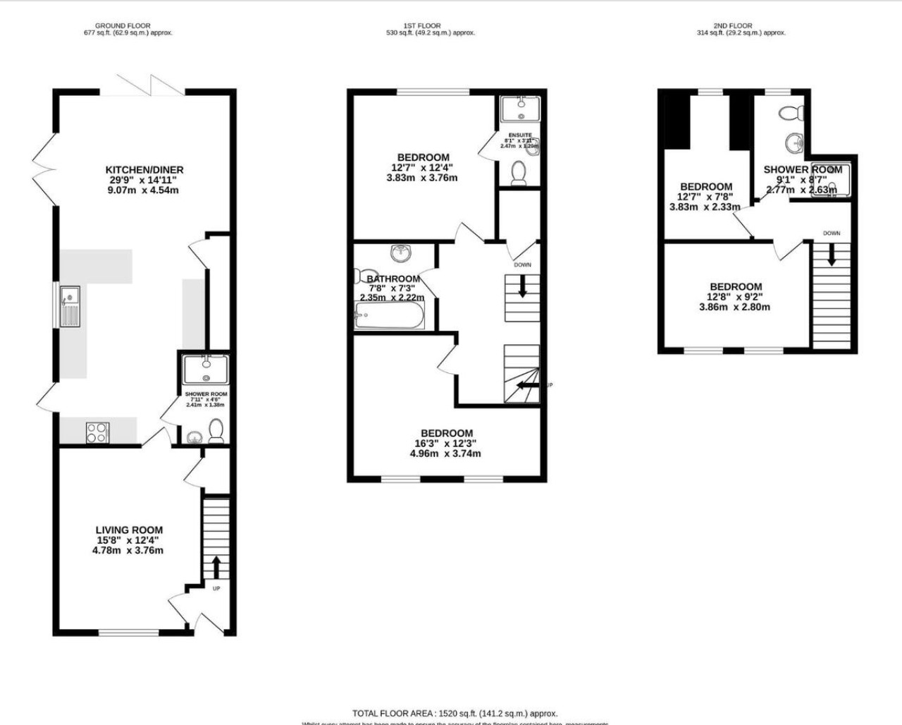 The Hayloft • 4 Bedroom 4 Bathroom • New Build House • Sleeps 7 • Driveway Parking in High Street - Property image 25 - VivreStays
