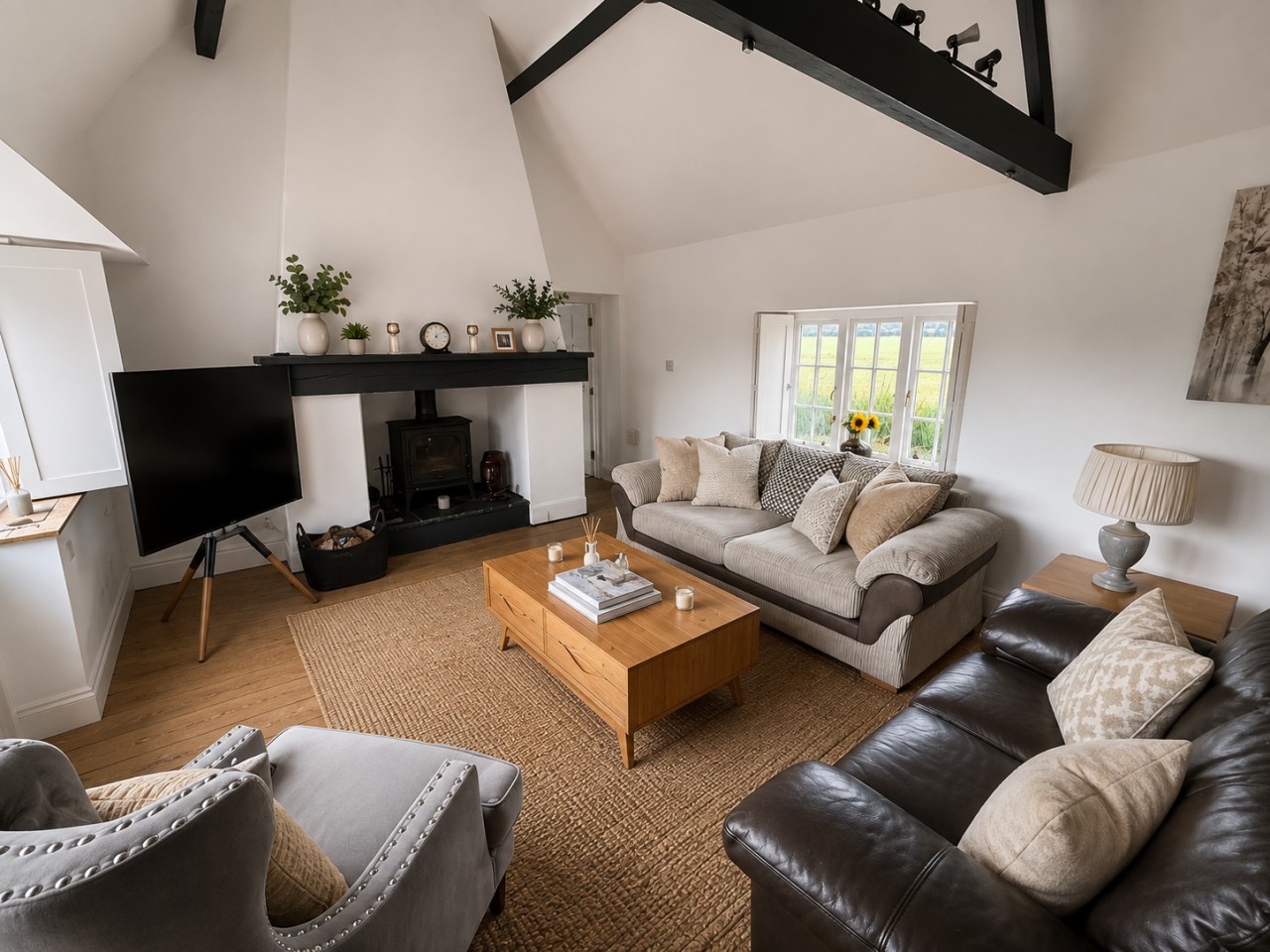 The Mill | Grade II House | Wi-Fi | Gated Parking in Wolverton Mill, Wolverton, Milton Keynes, UK - Property image 3 - VivreStays