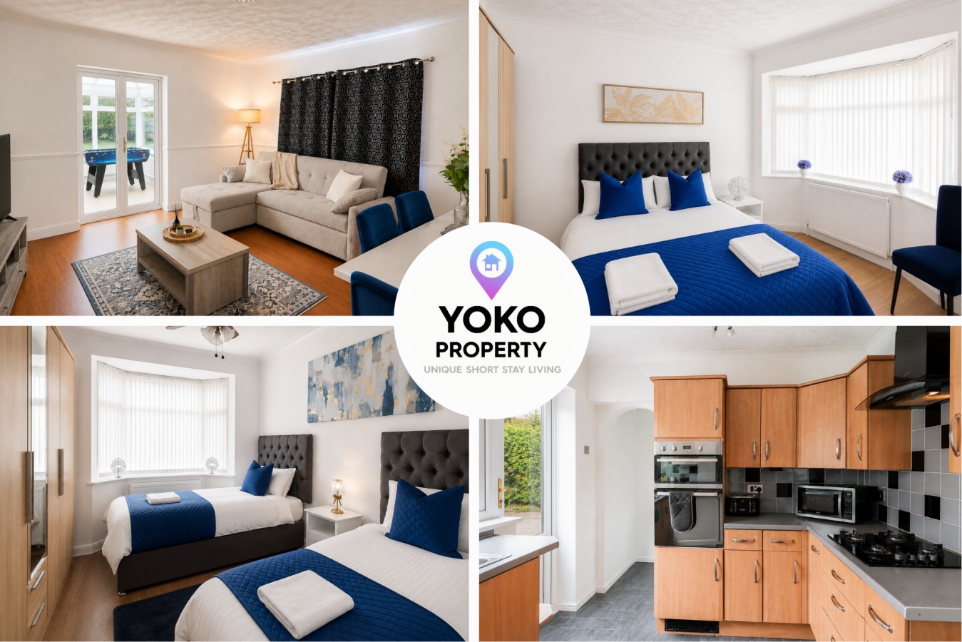 Cosy Bungalow | Sleeps 7 | Free Hot Tub and WiFi serviced apartment - Leigh - VivreStays