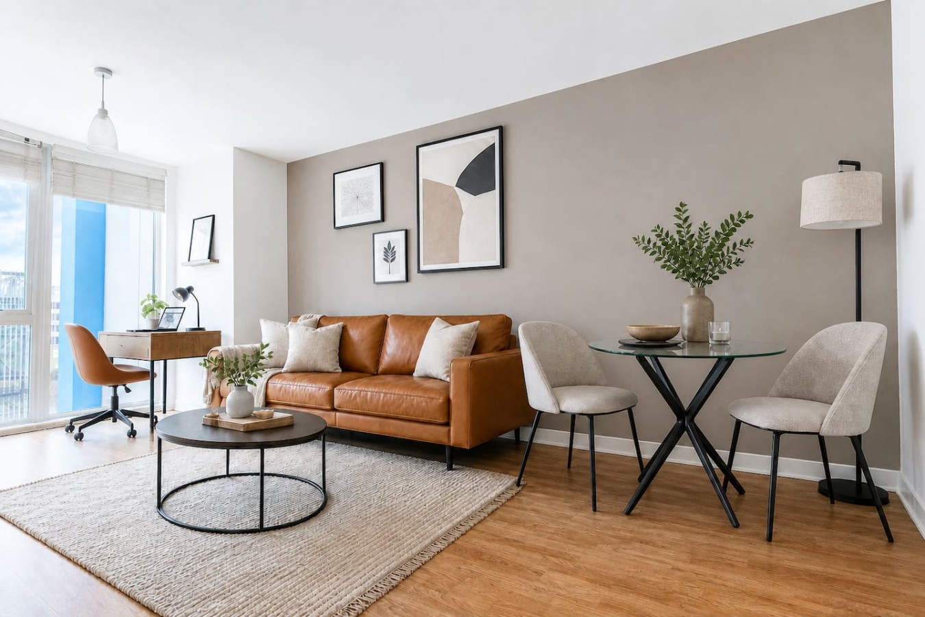 Dakota Apartment @ The Hub • City Centre • Balcony • Free Parking • Work Desk • Fast Wifi • Self-Check-In in 50 Mortimer Square - Property image 2 - VivreStays