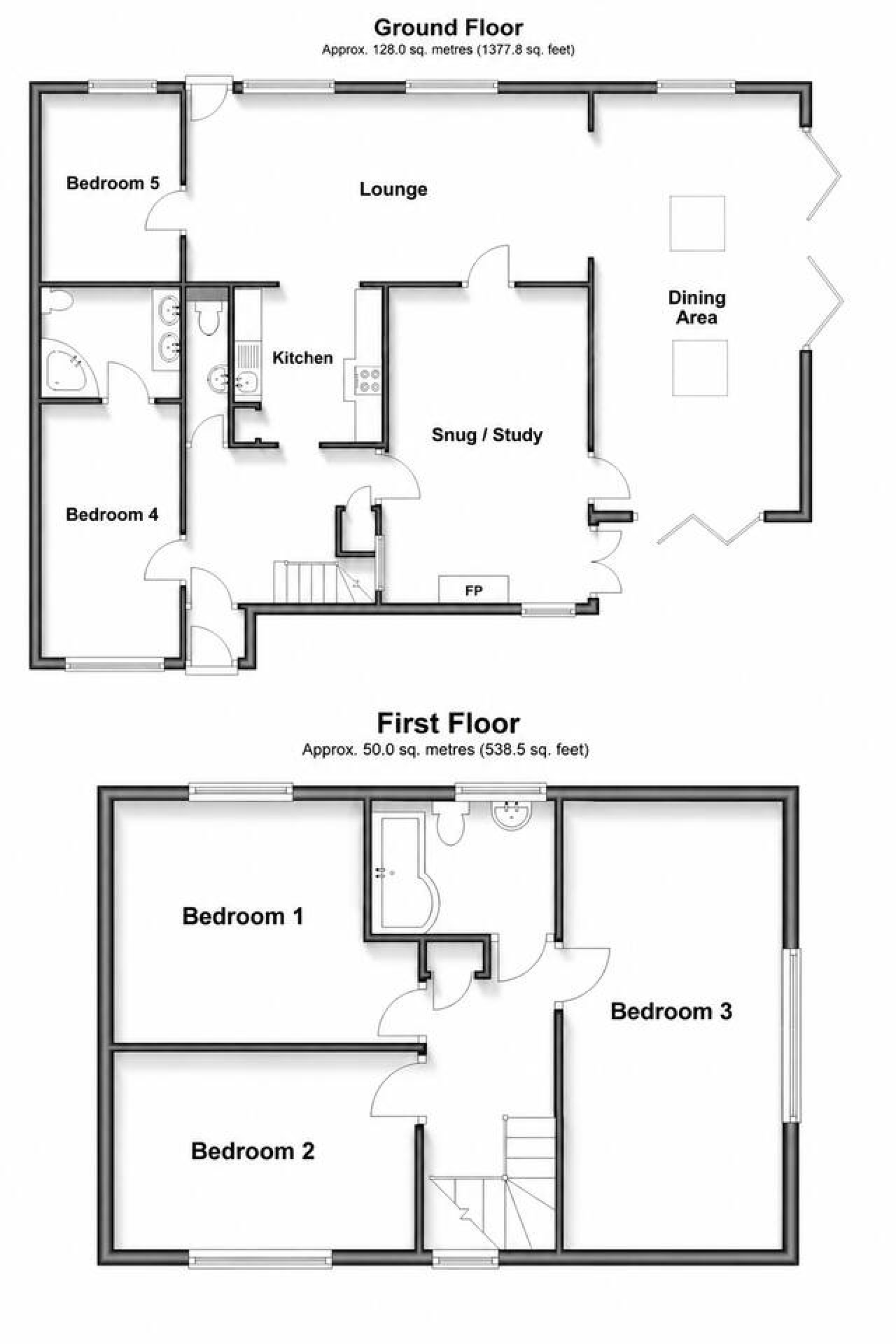 Ashcombe House • Sleeps 9 • Pool Table • Office / Snug Room • Sky TV • Xbox • Driveway Parking in Broadview Gardens - Property image 15 - VivreStays