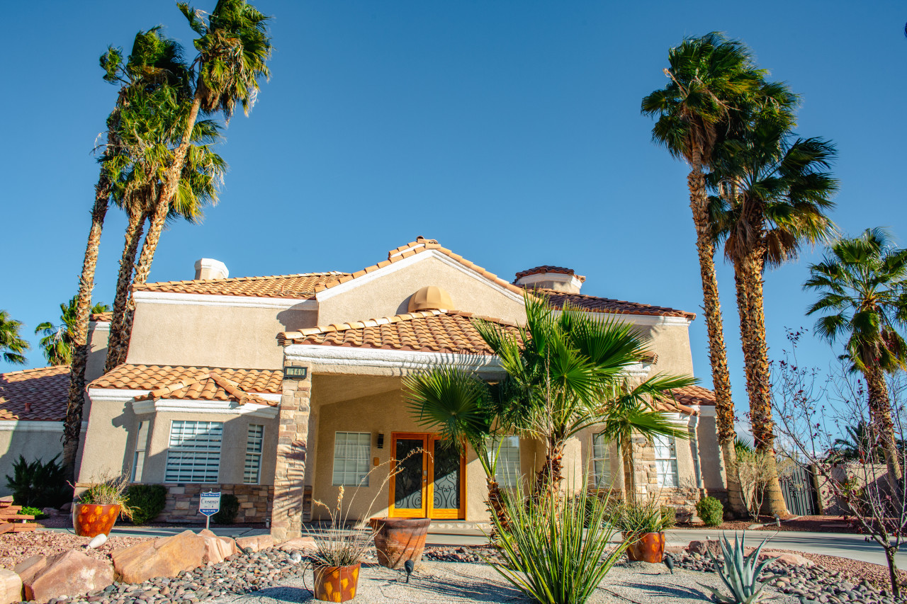 The Vegas Villa Oasis in the desert.  Take an extended retreat