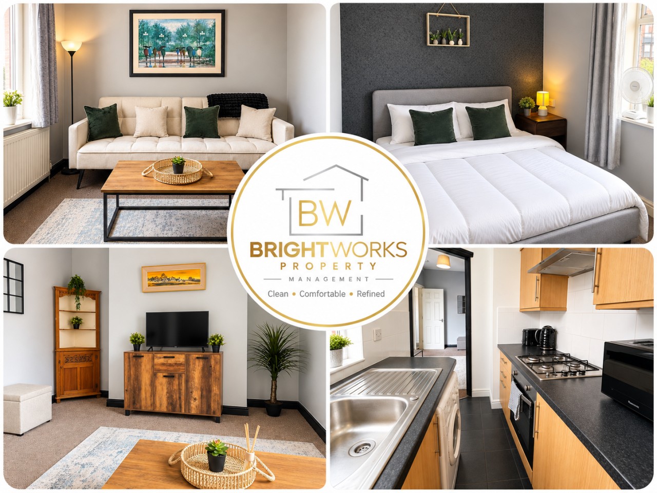 Contractor Stay near BAE | WiFi | Sleeps 4 in 2B Steamer St, Barrow-in-Furness LA14 2SG, UK - Property image 12 - VivreStays
