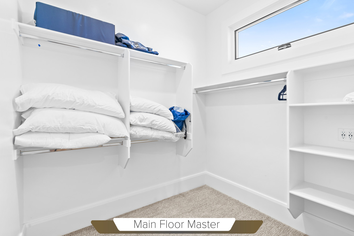 Main Floor Master Bedroom with Private Deck