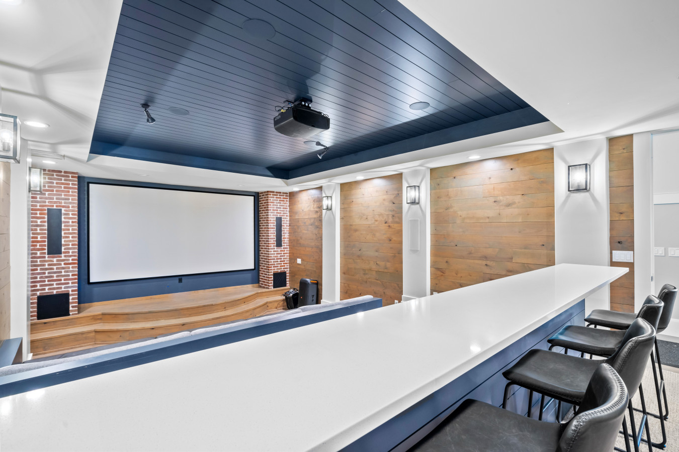 Theater, Stage and Media Room