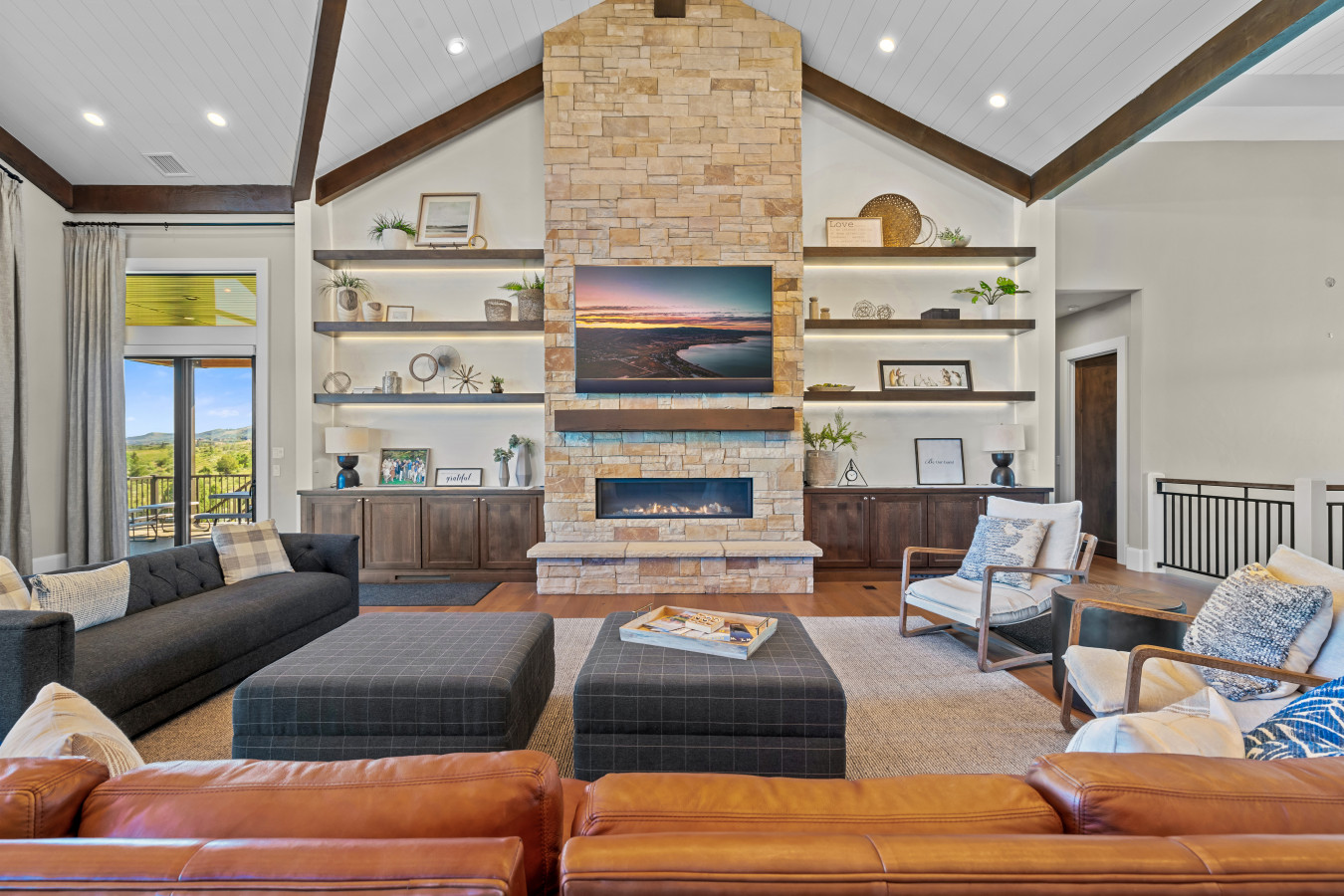 Spacious Great Room with Stunning Views