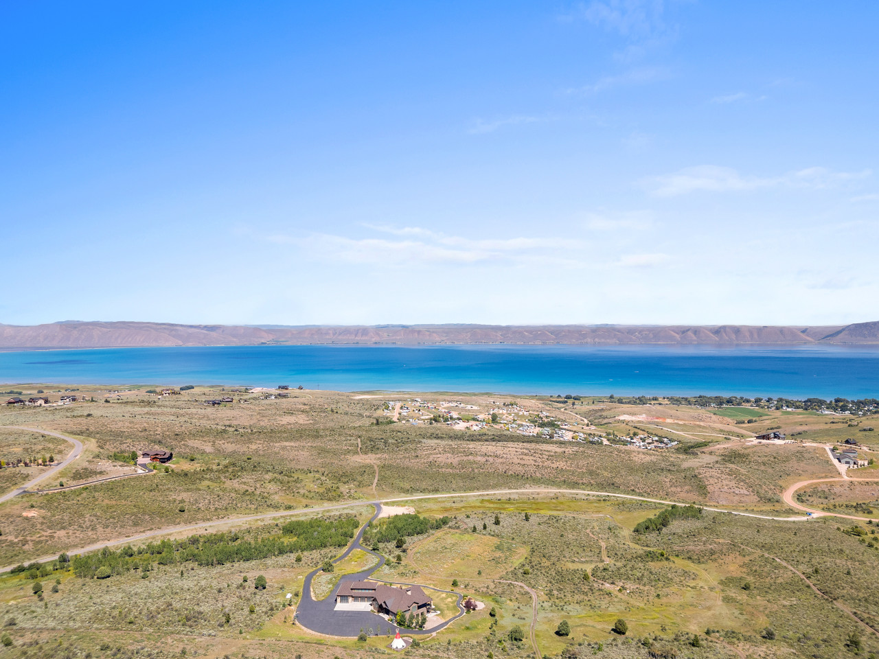 Stunning views of bear lake