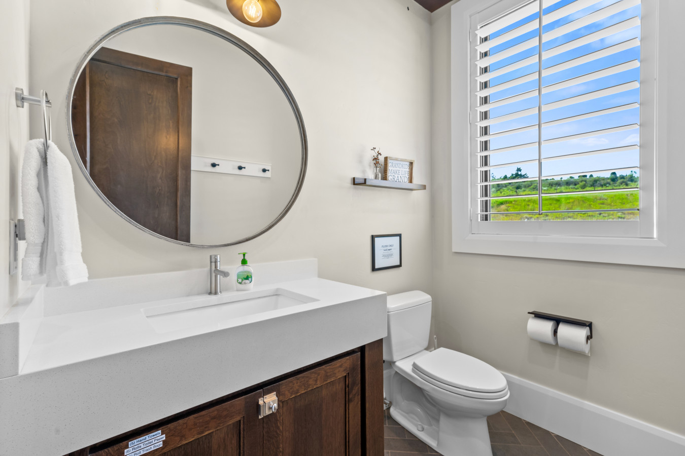 Half Bath off Mud Room