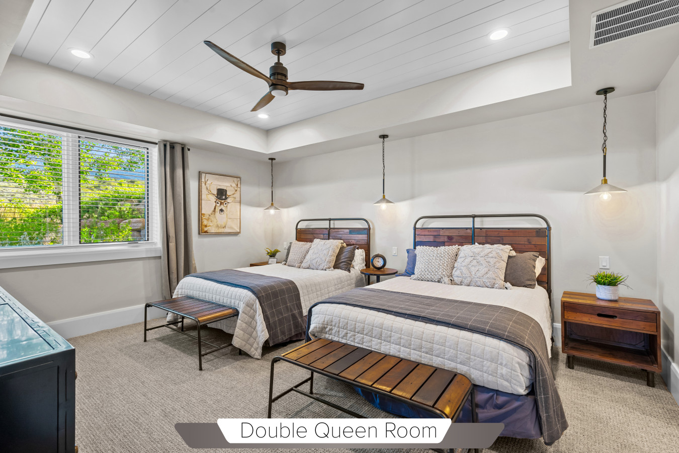Double Queen Bedroom Suite