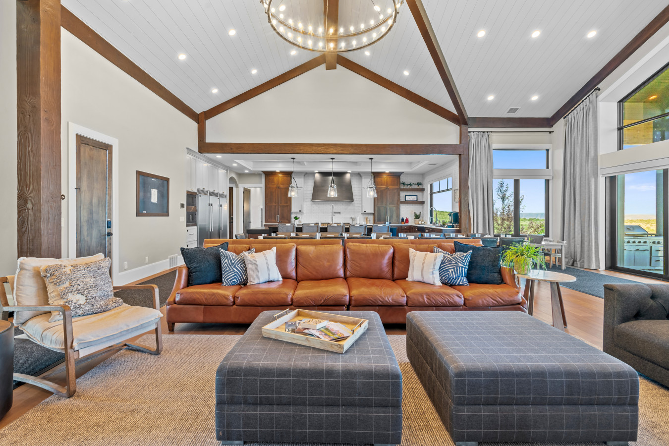 Spacious Great Room with Stunning Views