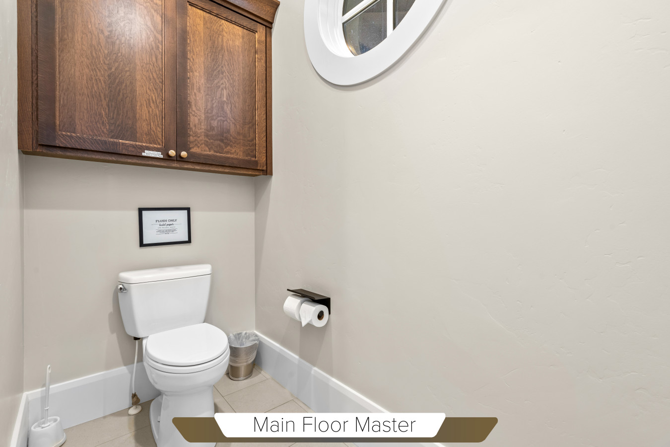 Main Floor Master Bedroom with Private Deck