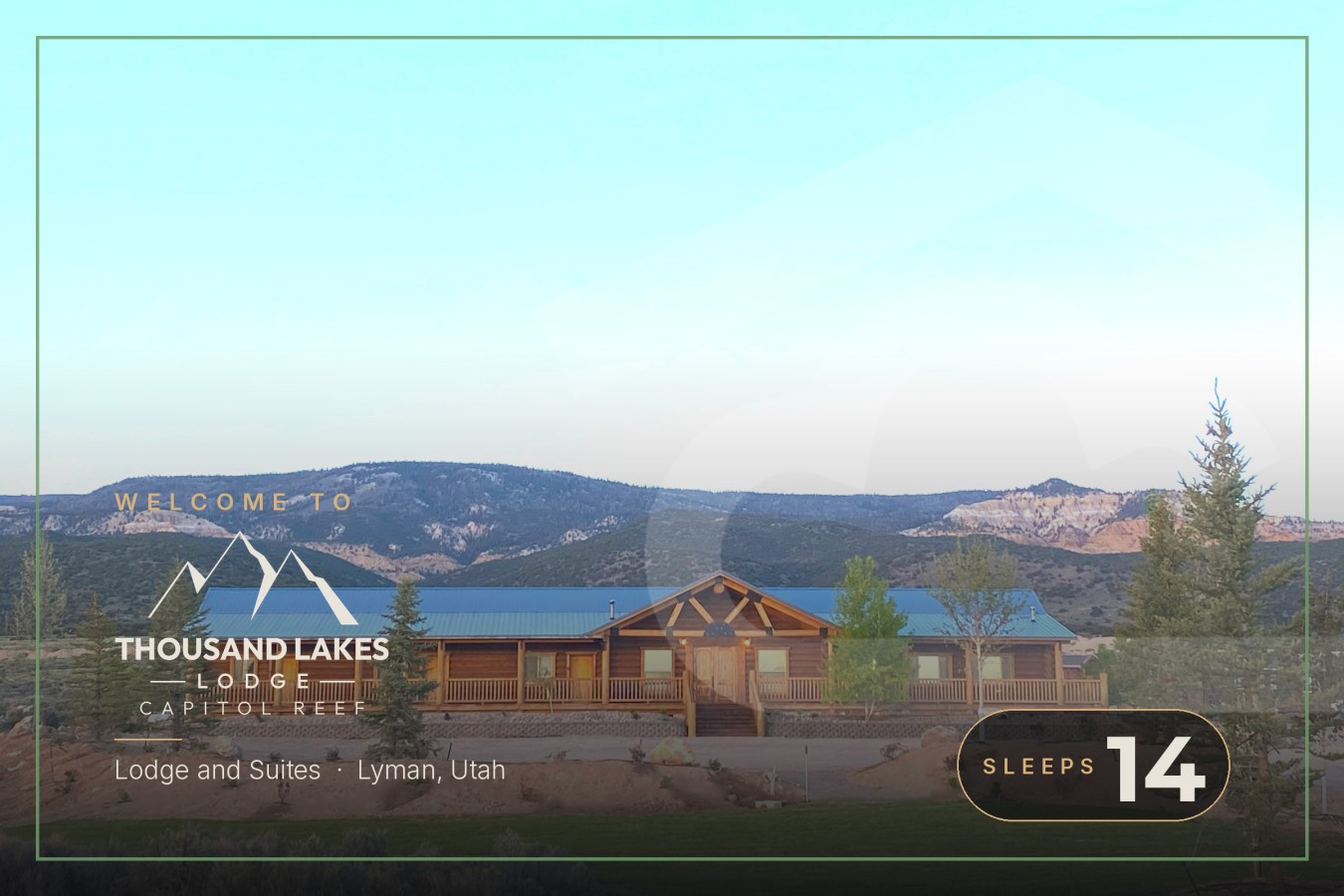Thousand Lake Lodge and Suites - Sleeps 14