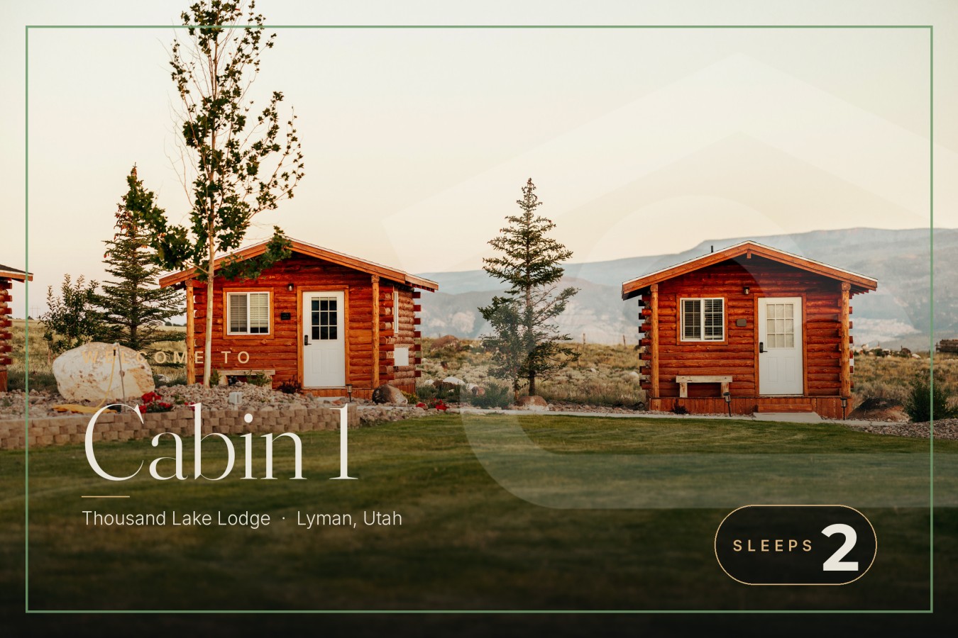 Thousand Lake Lodge - Cabin 1
