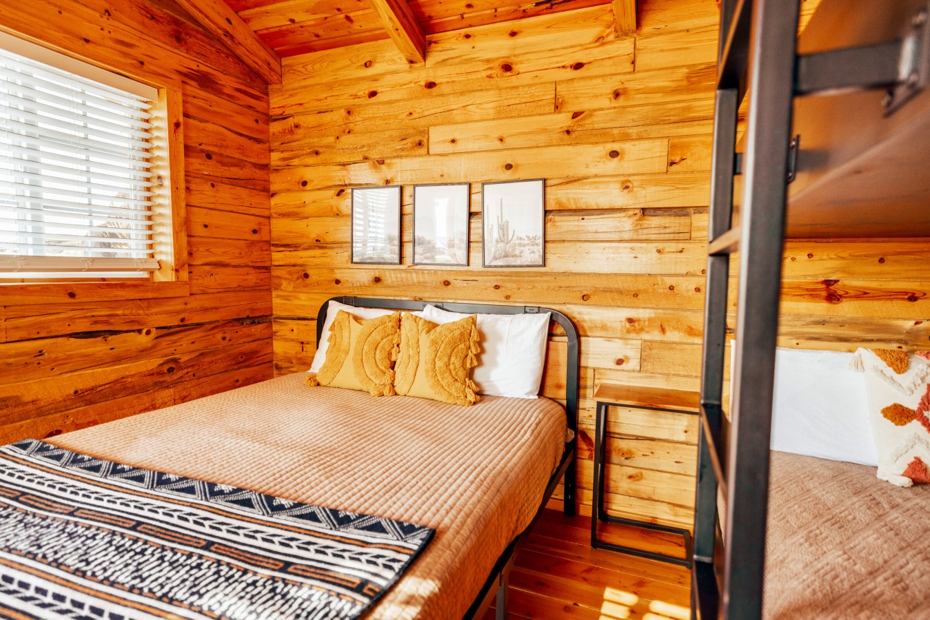 Queen bed