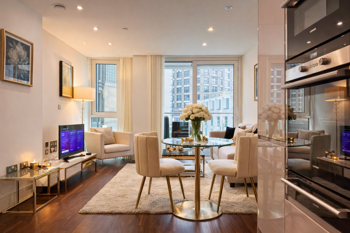 LuxuryLondonStays - Luxury City View AirCon Balcony Rooftop Panoramic London Heated Floor - 1000MB Wi-fi, Sky Garden in Alie Street - Property image 11 - VivreStays