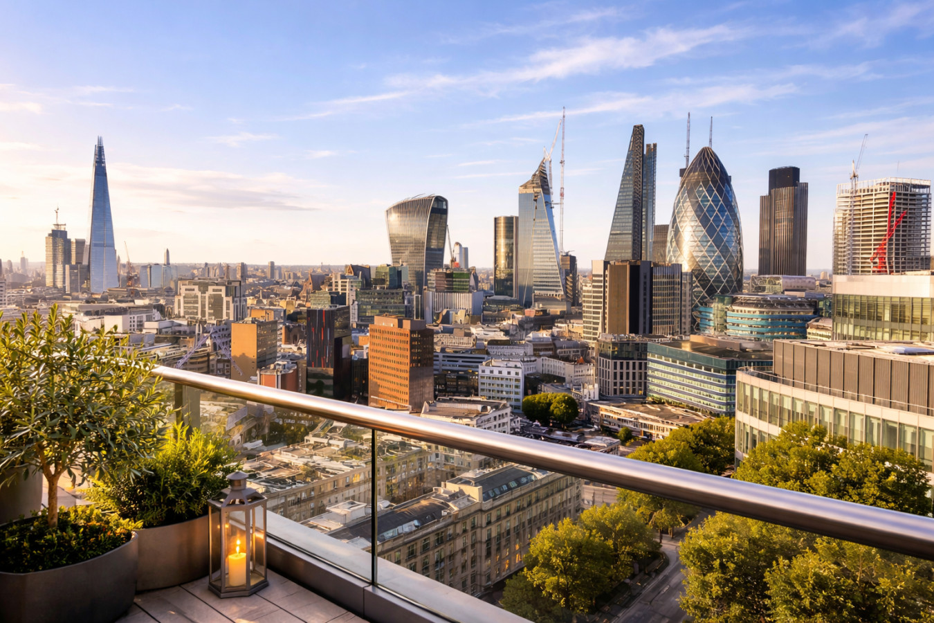 LuxuryLondonStays - Luxury City View AirCon Balcony Rooftop Panoramic London Heated Floor - 1000MB Wi-fi, Sky Garden in Alie Street - Property image 8 - VivreStays