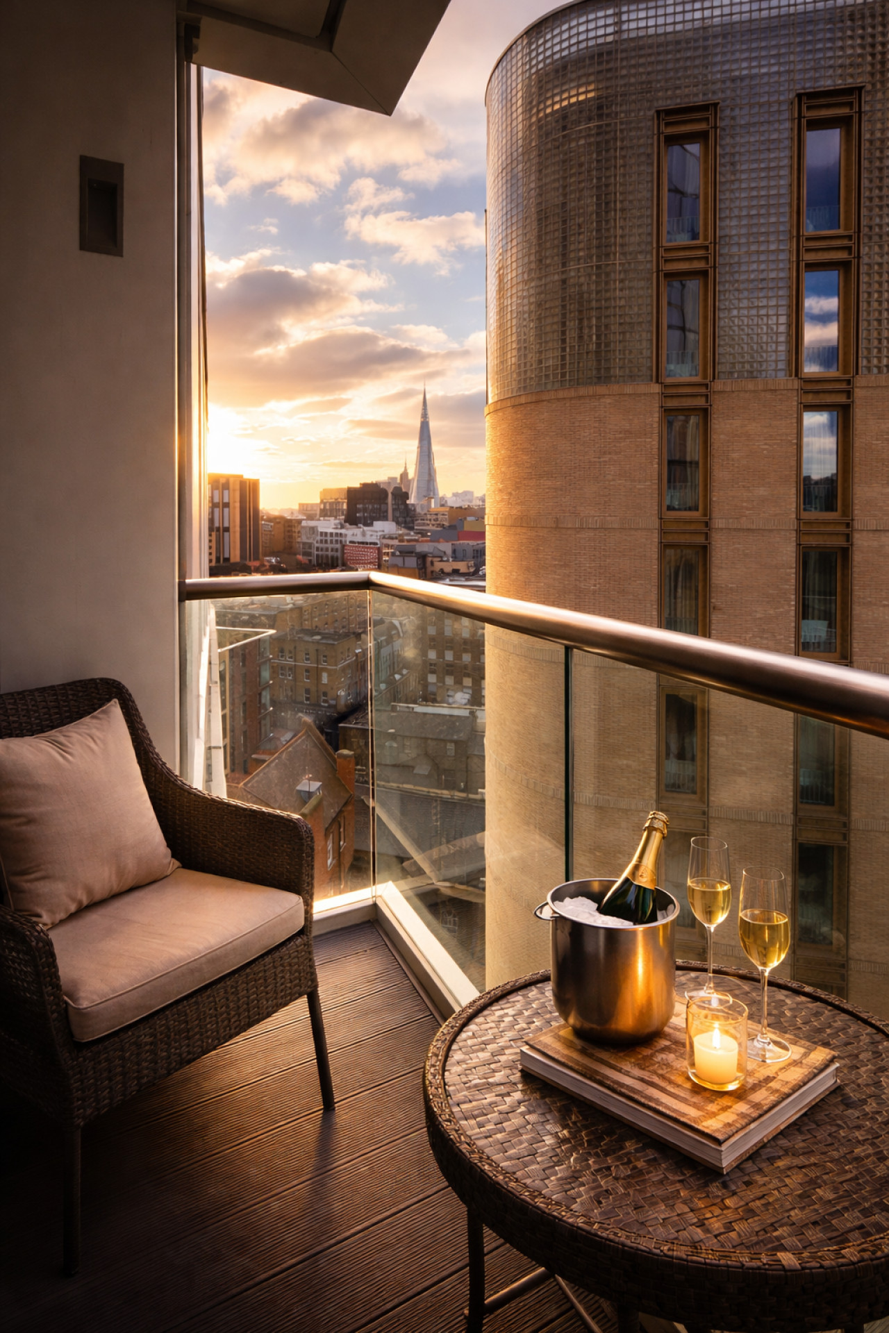 LuxuryLondonStays - Luxury City View AirCon Balcony Rooftop Panoramic London Heated Floor - 1000MB Wi-fi, Sky Garden in Alie Street - Property image 37 - VivreStays