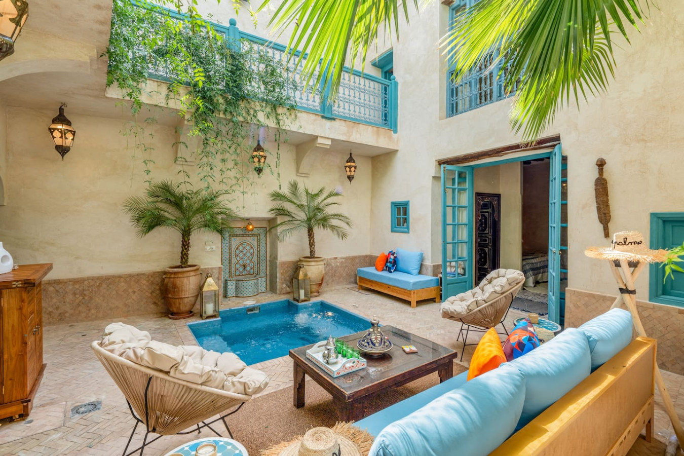 Riad Dar Palma’s Heated Pool