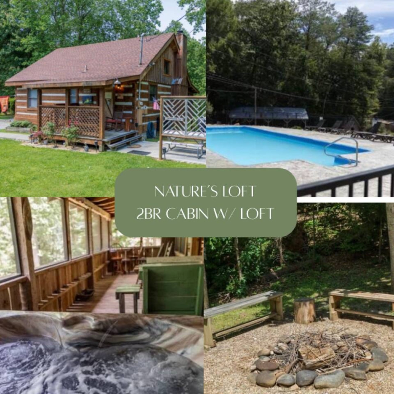 Cozy 2br Cabin! Pet Friendly, Pool, Lake, Hot Tub! - Image 2