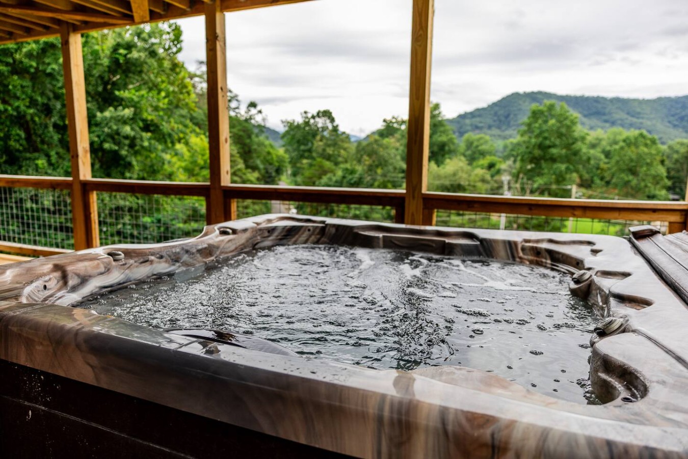 Riverfront Cabin w Mtn View, Hottub & Gameroom! - Image 3